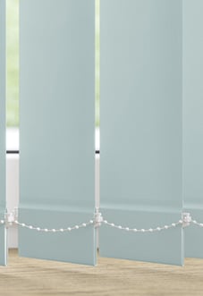 Roma, Aqua Haze - Vertical Blind Slats